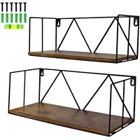 Los mejores  - Amazon Brand - UMI Estantes flotantes de Madera con Montaje en la Pared para baños- dormitorios- oficinas o cocinas…